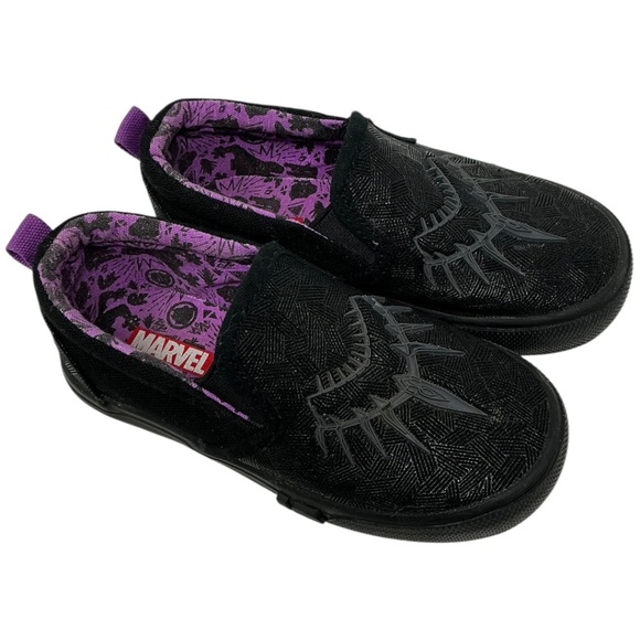 Ground Up Marvel Black Panther Slip On Sneaker - Picture 2 of 12